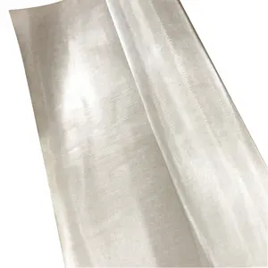 50 60 100 Micron Silver Mesh Cloth 60 80 100 Mesh Pure 9999 Silver Woven Wire Mesh