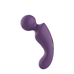 Purple USB Rechargeable Silicone <b>Vibrator</b> Small Anal Plug with 10 <b>Vibration</b> Modes 100% Waterproof - Product Image 4