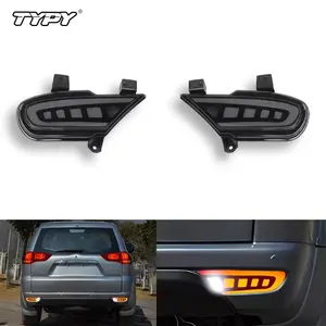 Nuevas Luces LED Traseras para Parachoques de Coche Mitsubishi Pajero Sports 2013-2015, Luces de Freno, Señal de Giro, Reflector de Marcha Atrás, Luz Trasera 12V 5000 - Product Image 1