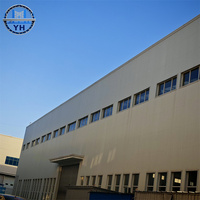 Entrepôt préfabriqué en structure métallique, bâtiment industriel de stockage en métal, installation rapide, conception gratuite