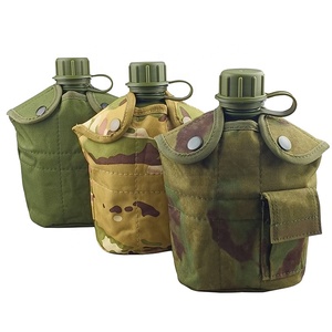 Botella de Agua, Cantimplora para Camping con Vaso de Aluminio y Bolsa, Juego Completo - Product Image 3