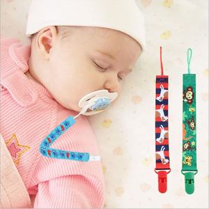Sublimation de haute qualité Clip pour bébé Porte-sucette Lanière Logo personnalisé - Product Image 5