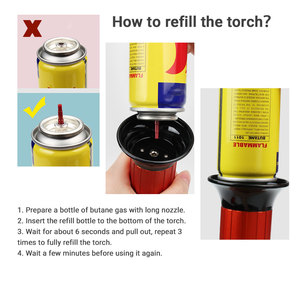 Encendedor de antorcha de Gas, antorcha de butano, BG-KT01 Inkbird - Product Image 3