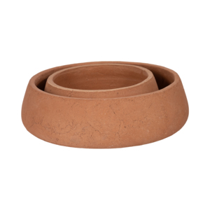 Set di ciotole decorative in ceramica, piccole e grandi, centrotavola in terracotta per soggiorno, decorazioni per la casa - Product Image 3