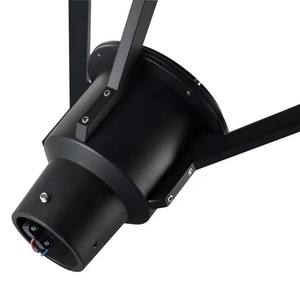 Stile europeo Custom Design riflettente LED lampione ottagonale in alluminio acciaio inossidabile parco residenziale pali lampada da giardino - Product Image 4