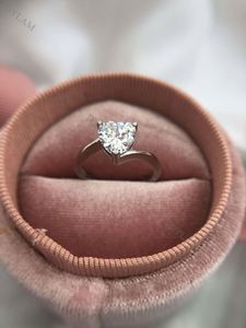 Dylam Jewelry Low MOQ Acoessories Delicate Classic 5A Level <b>CZ</b> Stone Women Wedding <b>Rings</b> Love Sterling Silver <b>Rings</b> for Ladies - Product Image 2