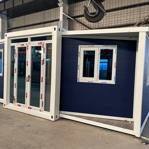 Maison conteneur de luxe extensible et pliable 40 pieds/20 pieds, en acier durable, préfabriquée, pour bureau, hôtel, boutique - Vente chaude - Product Image 4