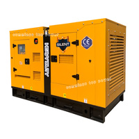 200kw 250kva usine ferme utiliser insonorisé silencieux diesel lister générateur diesel groupe électrogène super silencieux dynamo