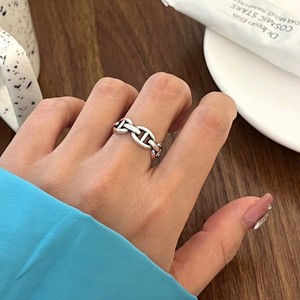 Wenchi S925 Pure <b>Silver</b> Pig <b>Nose</b> <b>Ring</b> Sweet Cool Korean INS Style Trendy Niche Design Inlay Setting Luxury Personalized Jewelry - Product Image 1