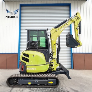 NIMBUS, Modelo Más Vendido en Europa y América, Mini Excavadora con Logotipo Personalizado, Certificación CE y EPA Aprobada - Product Image 3