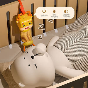 Jouet accordéon girafe de dessin animé pour bébé, avec lumière musicale, jeu sensoriel pour nourrissons, 16 chansons, veilleuse, cadeau éducatif pour nouveau-né - Product Image 3
