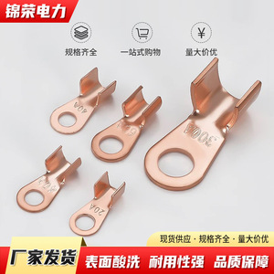 Borne de connexion en cuivre Jinrong à nez ouvert 20A 30A 40A 50A 100A pour câble de batterie - Product Image 1