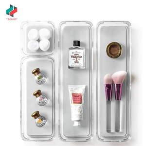 Ngăn kéo tổ chức bin thiết lập nhỏ đa mục đích lưu trữ mềm-grip lót và không trượt cao su chân bền bàn ngăn kéo tổ chức - Product Image 2