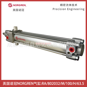 Actuador Neumático de Precisión Norgren Cylinder Ra/802032/M/100/H/63.5 - Product Image 5