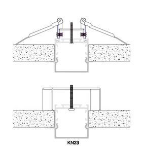 Profilé LED encastré en aluminium 50x50 K&C – <span class=keywords><strong>Prix</strong></span> usine - Product Image 3