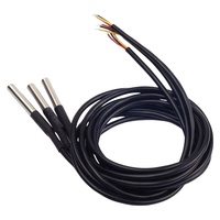 Tuyaux de boîtier en acier inoxydable Sonde de capteur étanche IP67 température DS18B20 à sortie RS485 4-20mA