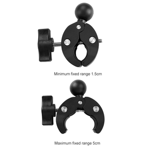 Support de <span class=keywords><strong>fixation</strong></span> pour guidon de moto HONGDAK, <span class=keywords><strong>pince</strong></span> crabe, support de selfie stick pour vélo, compatible <span class=keywords><strong>GoPro</strong></span> et autres caméras d'action - Product Image 5