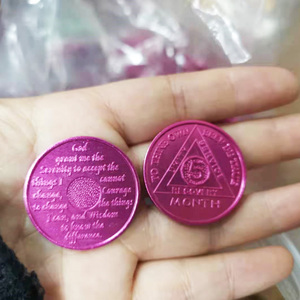 Colorato AA decantazione moneta in alluminio Set di monete da 1 a November e 24 ore di raccolta regalo di moneta commemorativa - Product Image 4