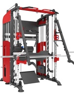 Máquina Multifuncional de Gimnasio ONESTARSPORTS, Máquina Smith para Levantamiento de Pesas, Equipo de Entrenamiento de Fuerza Cruzada, Máquina de Ejercicios
