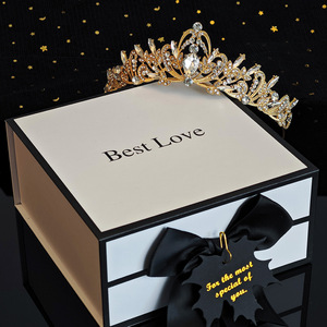 La couronne <span class=keywords><strong>de</strong></span> mariée transfrontalière <span class=keywords><strong>de</strong></span> Zhaoyi est luxueuse et élégante, avec une robe <span class=keywords><strong>de</strong></span> mariée japonaise coréenne, un cro - Product Image 4