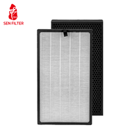Filter Pengganti Premium untuk Pembersih Udara, Filter HEPA H13 Kelas HEPA dengan Karbon Aktif