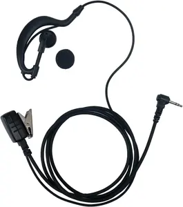 1 Pin G bentuk Walkie Talkie Earpiece Headset untuk Motorola earphone ptt talktentang MH230R MR350R T200 T260 T460 T600 T800