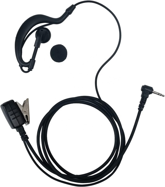 1 Pin G Shape Walkie Talkie Earpiece Headset for Motorola Earphone Ptt Talkabout MH230R MR350R T200 T260 T460 T600 T800
