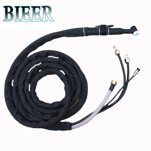 Bid TIG Welding Torch Water Cooled Angled Head 3-20m Custom Length WP18 For Welding Machine - Product Image 1