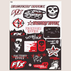 Factory Effex <b>Decal</b> Stickers 90046 Vinyl Body Stickers For RC <b>Car</b> DIY Customization - Product Image 1