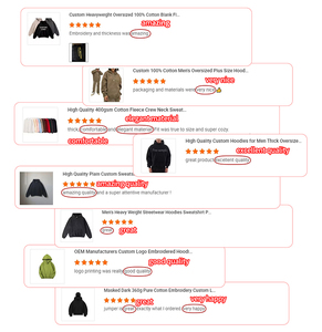 Ensemble de sweats à capuche et pantalons de survêtement oversize en molleton bouclette 100 % coton 400 g/m² avec broderie personnalisée et impression en relief pour <span class=keywords><strong>le</strong></span> streetwear – Vente en gros - Product Image 4