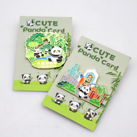 Panda Travel – Fabricant de badges métalliques personnalisés : Créez votre propre épinglette en émail rigide scintillant sur mesure, avec logo personnalisé OEM/ODM