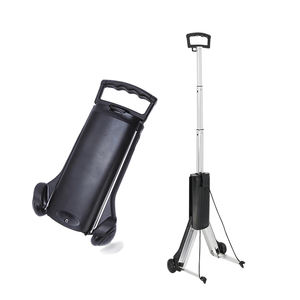 समायोज्य पोर्टेबल तह एकल सामान ट्राली संभाल ट्रॉली बैग शॉपिंग कार्ट - Product Image 1