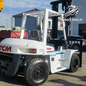 รถยก TCM FD70Z8 7 ตัน รถยกมือสองจากญี่ปุ่น 6 ตัน เครื่องยนต์อีซูซุ 6BG1 รถยกมือสอง ใช้เชื้อเพลิง 4500 มม. 7000 กก. - Product Image 4