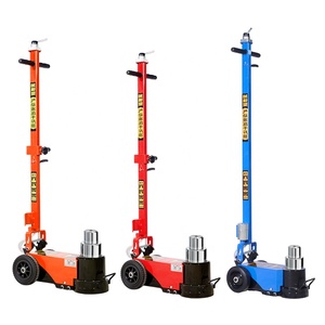 DINGLIBO Orange Red Steel 80 Ton CE Certified Folding Pneumatic <strong>Hydraulic</strong> <strong>Jack</strong> for <strong>Cars</strong> Trucks 3-5s Lifting Time -60C-50C - Product Image 6