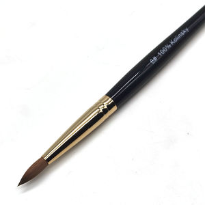 Pelo Kolinsky 100% Puro de Alta Calidad para Uñas <span class=keywords><strong>Byoung</strong></span> Beauty # 6 # 14 Piezas de Uñas Acrílicas Profesionales con Mango de Madera Negra de Lujo - Product Image 4