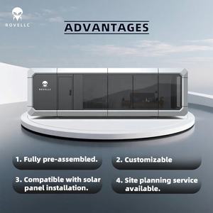 Casa Modulare in Acciaio a 2 Camere con Divano Letto Pieghevole, 4 Posti Letto Confortevoli in 38mq, Alimentata a Energia Solare ed Ecologica - Product Image 3