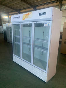 Refrigerador Vertical de Bebidas con Enfriamiento Directo de Gran Capacidad y 3 Puertas para Supermercado - Product Image 3