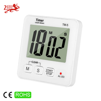 Jam Digital Dapur, Timer Memasak 12/24 Jam Model Tampilan Waktu Dapur Termasuk Jam