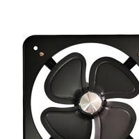 Ventilateur axial industriel mural 220V AC à roulement à billes, pales en fonte, 20 OEM/ODM pour refroidissement et évacuation des serres agricoles