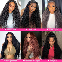 Perruques de cheveux humains bouclés vierges bruts vietnamiens, cambodgiens et birmans, doublement étirés, cuticules alignées, pour femmes noires, en dropshipping
