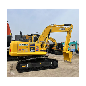Excavadora de cadenas Komatsu PC220-8 usada, 22 toneladas, 220 kW, excavadora hidráulica con motor y componentes principales del motor - Product Image 6