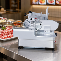 Nouvelle machine à découper la viande congelée entièrement automatique et réglable pour usage en restaurant, viande de bœuf - 220V 550W, lame en acier inoxydable, garantie 1 an