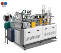 Máquina automática de tubos corrugados de doble pared, caja de cambios de corte de vasos de papel de bajo precio, Motor, rodamiento de motor, componentes clave incluidos