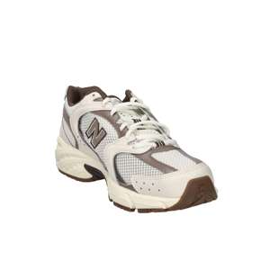 Chaussures de marche respirantes 530 en maille beige à lacets, semelle intermédiaire EVA, talon plat, toutes saisons - Product Image 4