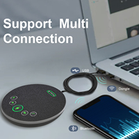 Haut-parleur de conférence sans fil Bluetooth USB omnidirectionnel