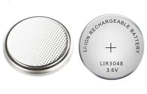 Batterie rechargeable au lithium-ion 3,6 V de type pile bouton LIR3048 pour l'électronique grand public, <span class=keywords><strong>les</strong></span> jouets et <span class=keywords><strong>les</strong></span> outils électriques - Product Image 2