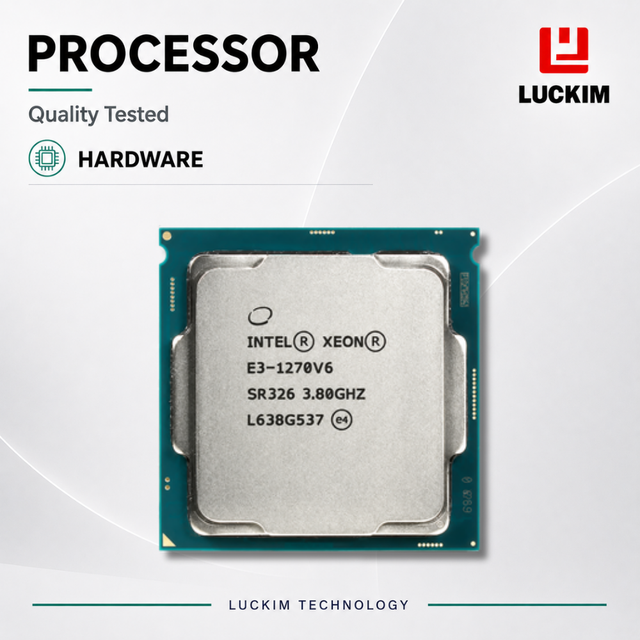 E3-1270V6 4-Core 8-Thread Server CPU Processor 3.8-4.2GHz 8MB Cache LGA1151 72W
