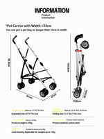 Poussette pliable pour animaux de compagnie à cadre métallique, approuvée par les compagnies aériennes, pour chats et chiens, chariot de transport extérieur, transfrontalier, best-seller