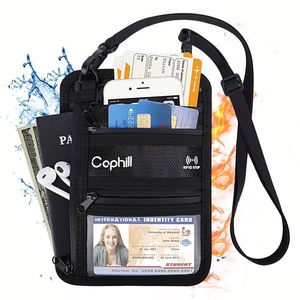 Porte-cartes de passeport ignifuge personnalisé avec logo, élégant et tendance, style sac - Product Image 1