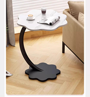 Étagère de rangement domestique, table d'appoint de luxe légère et compacte pour salon, canapé, chambre à coucher, coin de lit